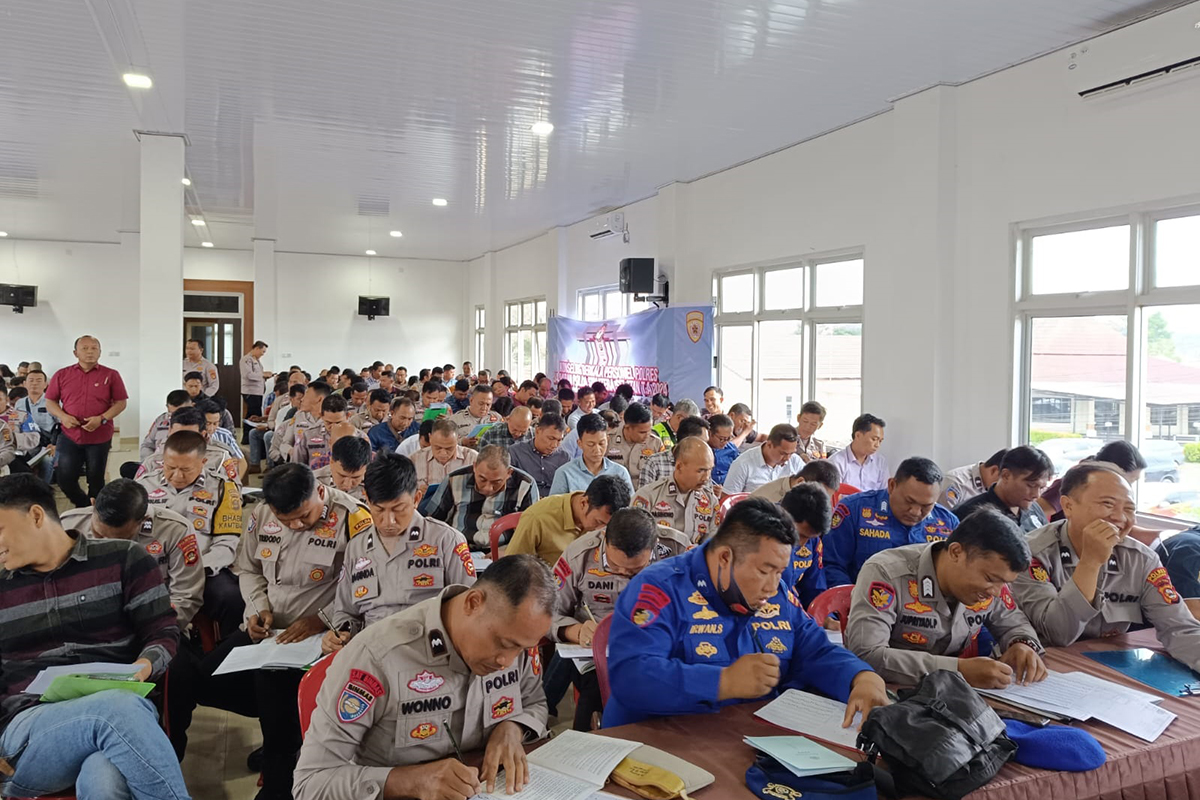 Tes Psikologi Polres OKI, Menilai Kesiapan Mental dan Psikologis Personil yang akan Memegang Senpi