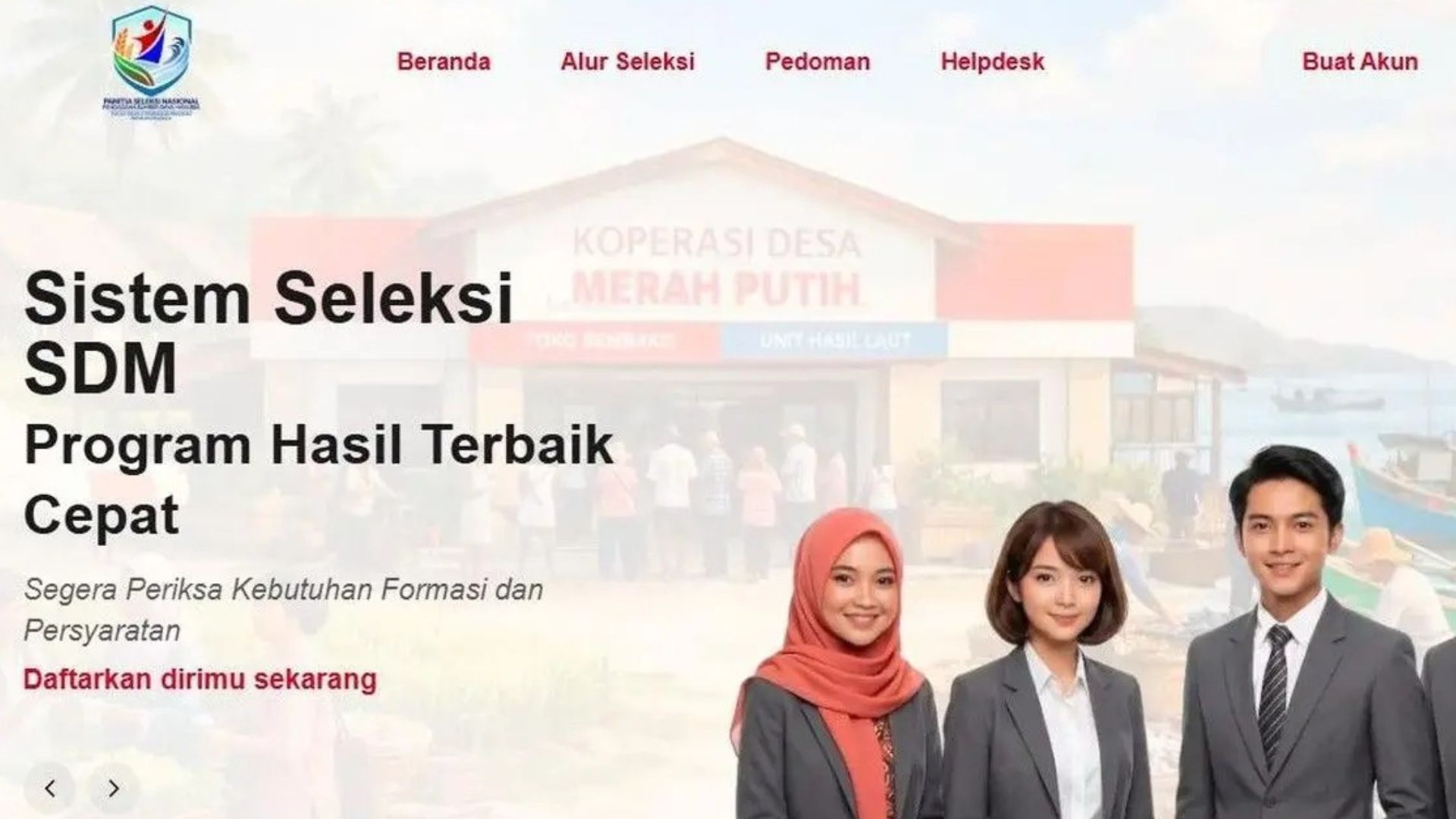Link dan Cara Cek Hasil Seleksi Administrasi Kopdes Merah Putih 2026:  Pengumuman 26–27 April