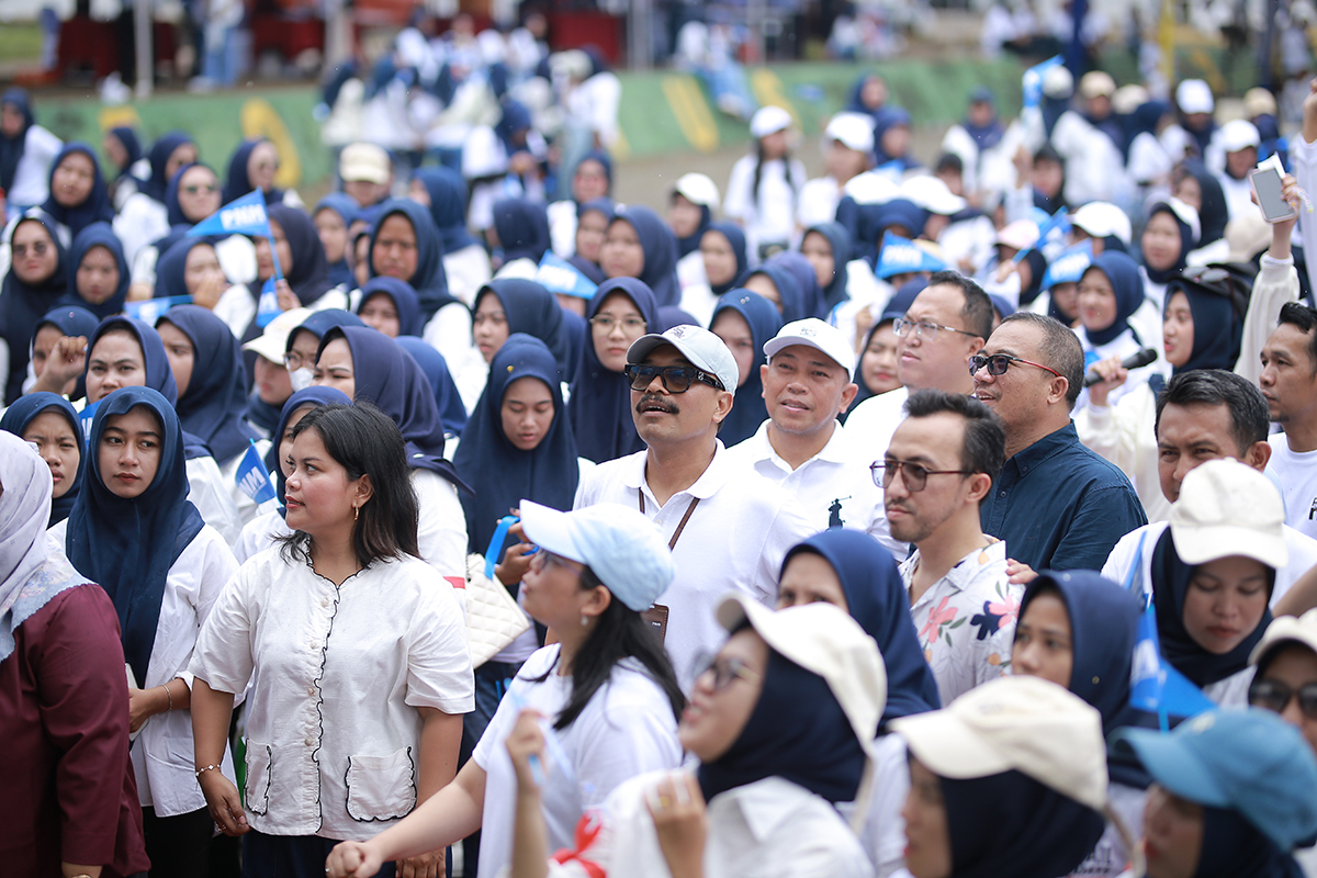 Semangat Pancasila dan HUT ke-26, PNM Palembang Mantapkan Komitmen Ekonomi Kerakyatan