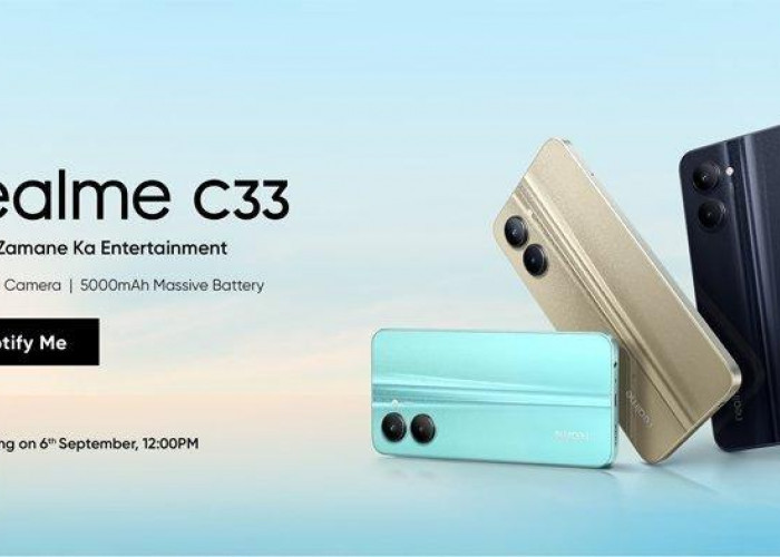 Realme C33 Kini Turun Harga, Hp yang Masih Layak Dibeli di Tahun 2024 Karena Punya Spesifikasi Ini?