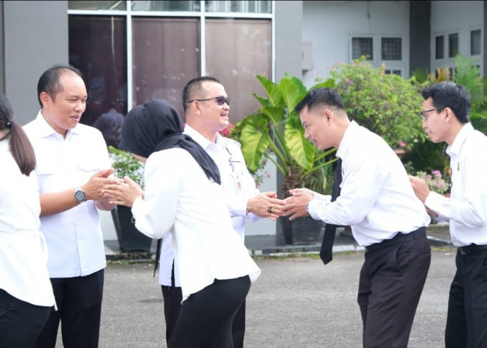 Kemenkum Babel Gelar Apel dan Silaturahmi Jelang Bulan Suci Ramadhan