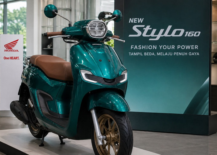 Honda Stylo 160 Hadir dengan Warna Baru, Tawarkan Gaya Modern dan Kenyamanan Berkendara