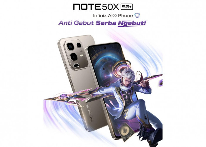 Infinix Note 50X 5G+ Hadirkan Desain Tangguh dengan Sertifikasi Militer 