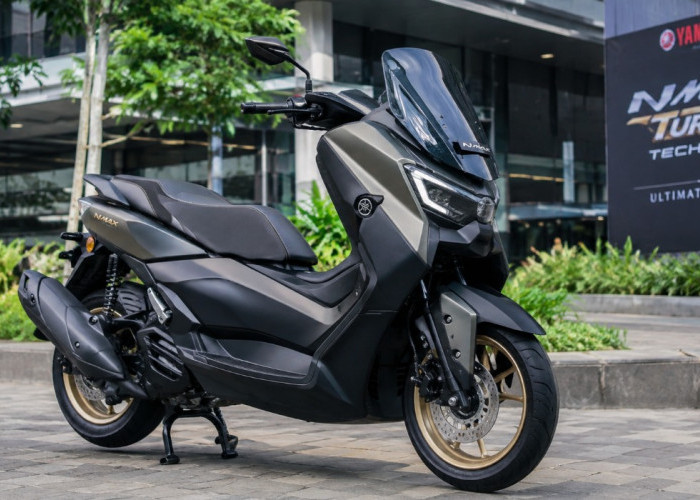 Yamaha NMAX Turbo Makin Keren, Bukan Cuma Gagah tapi Punya Teknologi Canggih