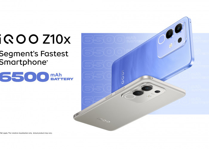 Spesifikasi Ponsel Terbaru IQOO Z10x Baterai Hemat dengan Desain Ultra Tipis