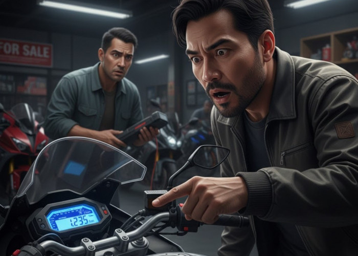 Kilometer Cuma 5.000 tapi Mesin Brisik? Kenali Trik Licik Reset Odometer Motor Bekas 