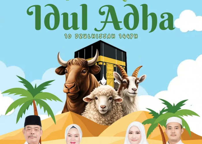Pemkab Lahat Mengucapkan Selamat Hari Raya Idul Adha 10 Dzulhijjah 1447 H
