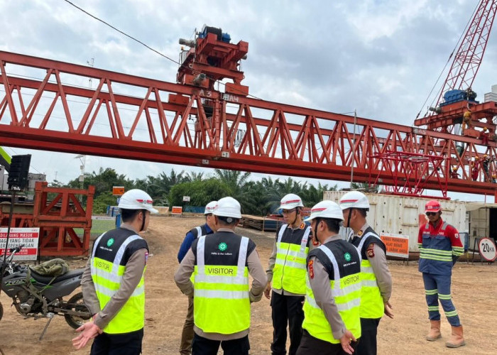 Tol Palembang-Betung: Pekerjaan Balok Jembatan Stop Sementara Tunggu Instruksi Kemen PU