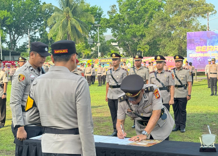 Kompol I Putu Suryawan Jabat Wakapolres OKI, Sejumlah Kapolsek Mutasi