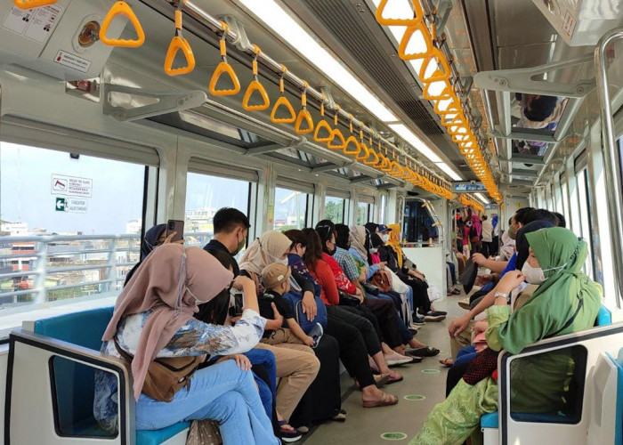 Sambut Libur Nataru 2023/2024, LRT Sumsel Tambah 8 Perjalanan