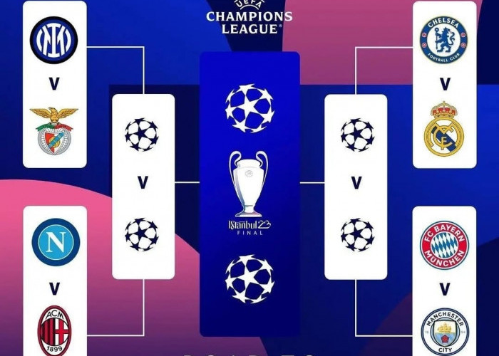 Perempat Final Liga Champions 2023, AC Milan Singkirkan Napoli dan Real Madrid Usir Chelsea, Siapa Menyusul