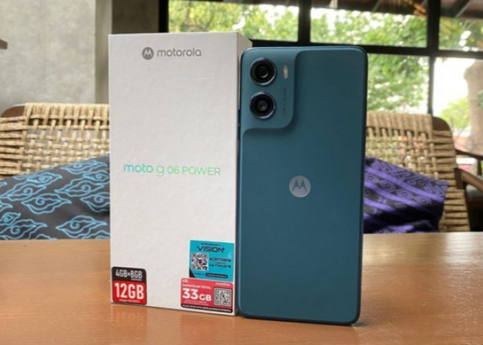 Motorola Moto G06 Power Hadirkan Layar IPS LCD dengan Perlindungan Gorilla Glass 3
