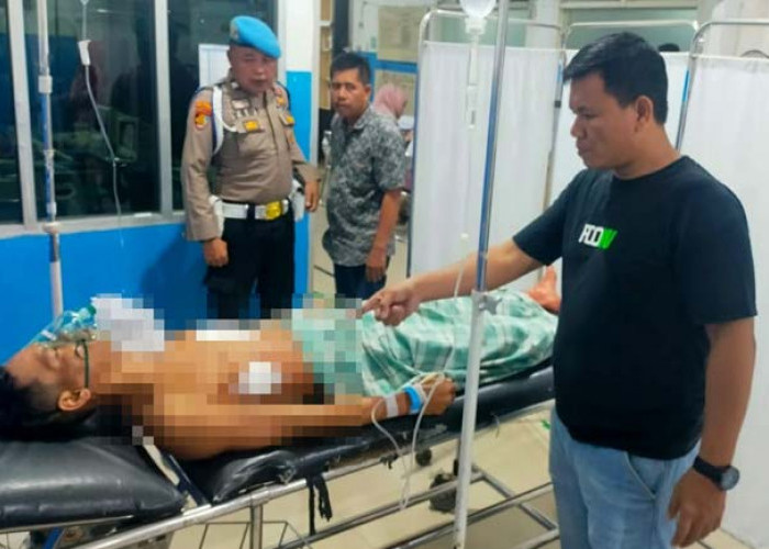 Polisi Kejar Pelaku Penusukan 2 Pria di Desa Serigeni Lama Kayuagung