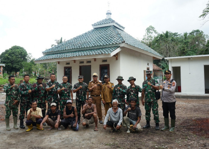 Program TMMD Ke-128 Kodim 0402/OKI Bukti Nyata Kemanunggalan TNI dan Rakyat di Pelosok Desa