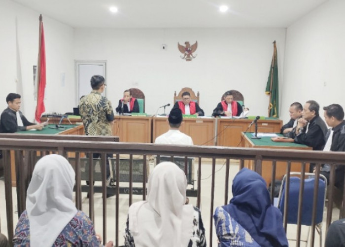 Dua Terdakwa Korupsi Pompa Karhutla Muratara Dihukum 3 Tahun Penjara.