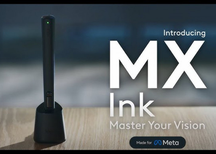 Logitech MX Ink, Stylus Futuristik yang Mengubah Cara Berkarya di Dunia Virtual