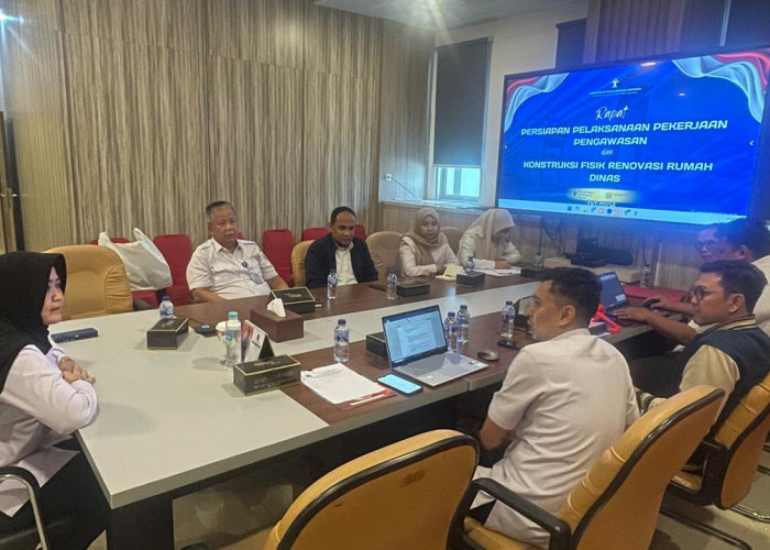 Kanwil Kemenkum Sumsel Matangkan Persiapan Pengadaan Renovasi Rumah Dinas Tahun Anggaran 2026