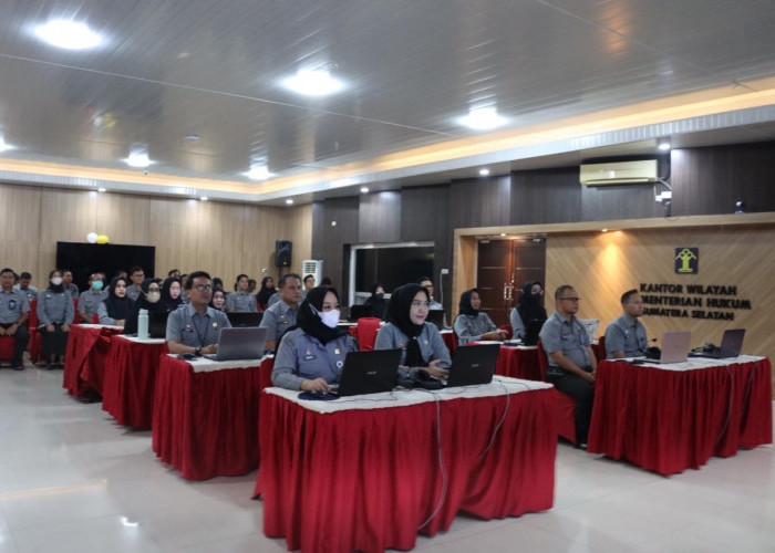 Feedback Penilaian Kompetensi Jadi Dasar Pengembangan dan Potensi Pegawai Kemenkum Sumsel