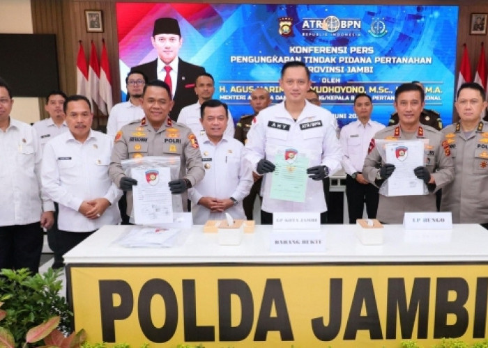 Luar Biasa! Menteri AHY Ungkap 3 Kasus Mafia Tanah di Provinsi Jambi yang Rugikan Negara Rp1,19 Triliun