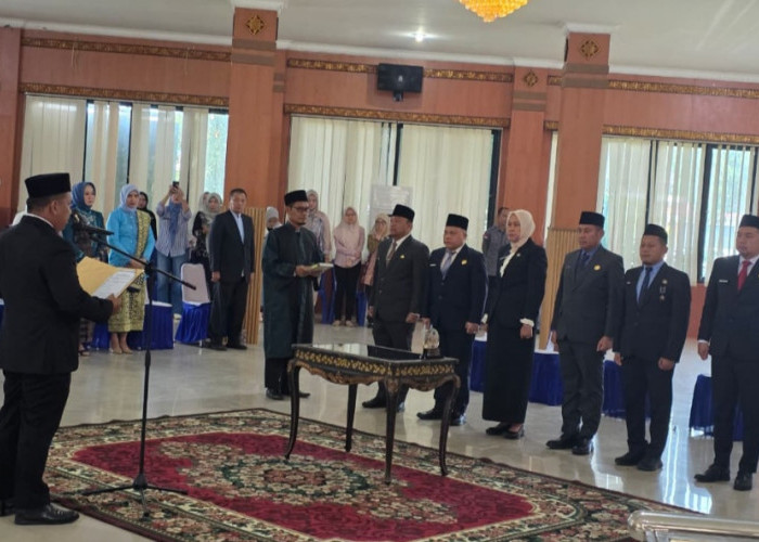 Ikuti Seleksi Ketat, Enam Pejabat OKI Terpilih Hasil Selter Dikukuhkan