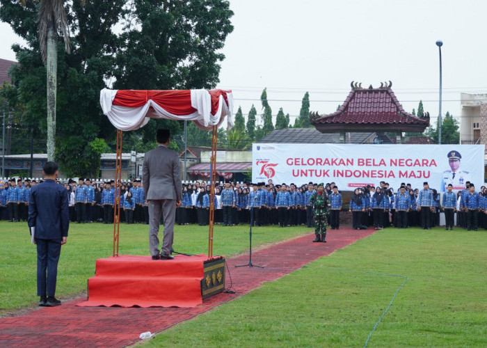 Pj Bupati OKI Gemakan Pesan Presiden Prabowo di Hari Bela Negara