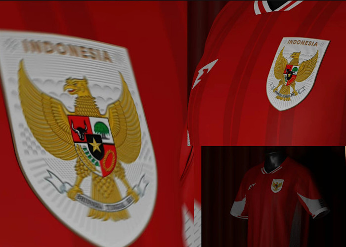 MANTAP, Erspo Terbitkan Emblem Garuda Terbaru di Jersey Anyar Timnas Indonesia, Lantas Apa Saja Bedanya?