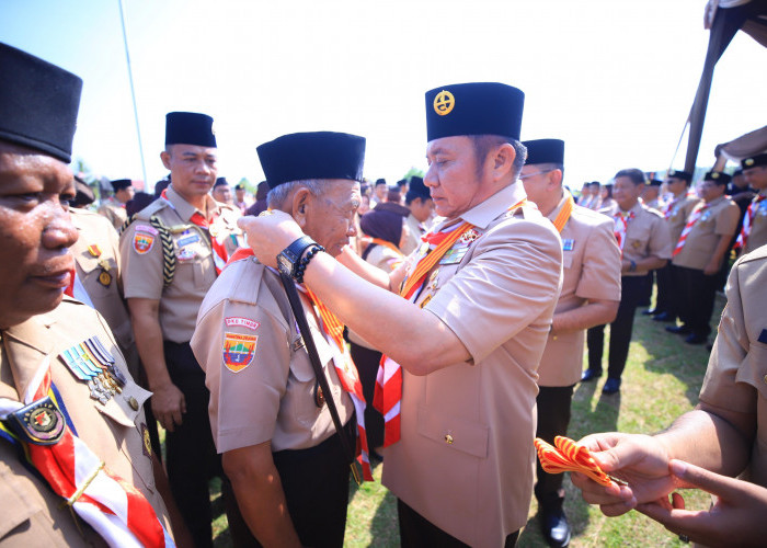 HUT Pramuka ke-64, Gubernur Herman Deru: Pramuka Garda Terdepan Ketahanan Bangsa