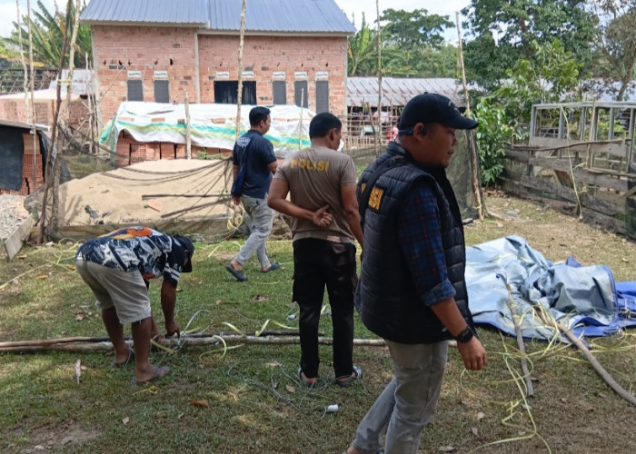 Lapak Sabung Ayam di Pulau Beruang Dibongkar Polsek Tulung Selapan