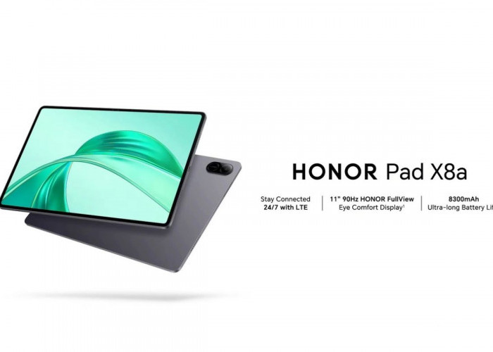 Honor Pad X8a, Tablet Murah dengan Layar 11 Inci dan Baterai 8.300 mAh