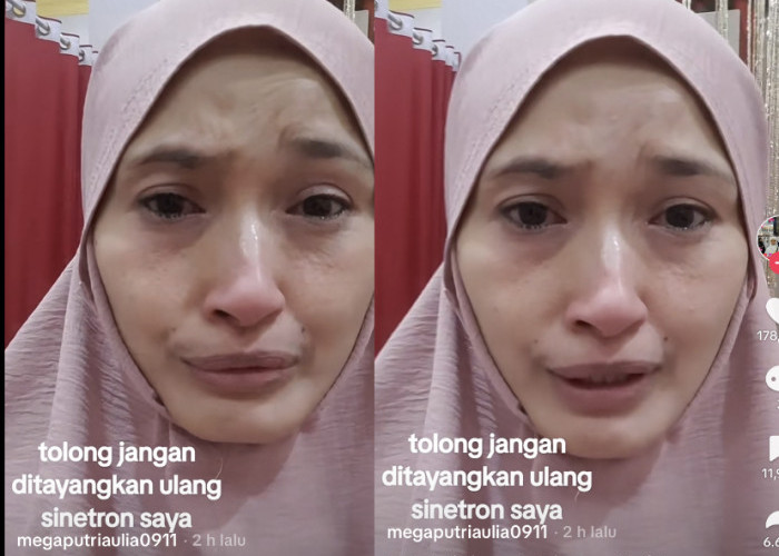 Viral! Mega Putri Aulia Nangis Minta Sinetron Lawasnya Sebelum Pakai Hijab Jangan Ditayangkan, Kenapa?