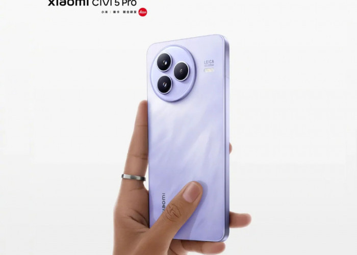 Smartphone Terbaru Xiaomi Civi 5 Pro Tawarkan Layar Premium dengan Teknologi Panel OLED
