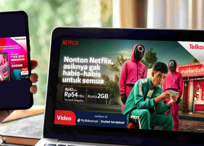 Kado Akhir Tahun Istimewa! Paket Netflix Bundle Data Telkomsel, Harga Terjangkau Kualitas Terbaik!