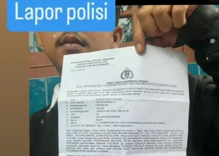 Salaman Pamit Pulang Usai Nongkrong di Kafe, Pria di Palembang Ini Tiba-tiba Langsung Dikeroyok 