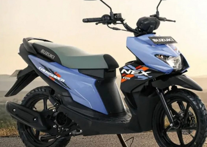 Suzuki Nex Crossover 2026: Skutik Stang Naked Irit BBM, Desain Unik Cocok untuk Harian?