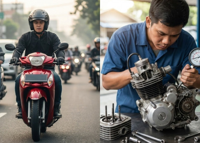 Motor Terasa Ngempos Saat Berangkat Kerja? Ini Tanda Awal Mesin Kehilangan Kompresi