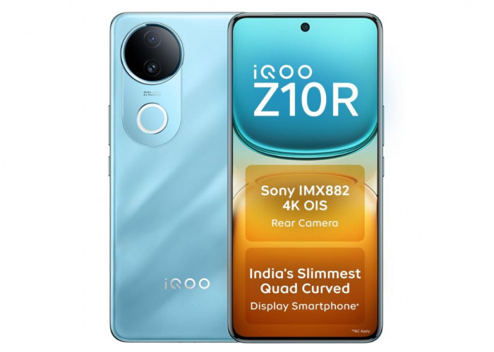 iQOO Z10R 5G: HP Gaming Rp 3 Jutaan dengan Dimensity 7360 Turbo! Ini Spesifikasinya