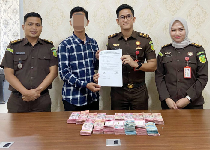 Kejari Ogan Ilir Terima Uang Rp 166 Juta, Titipan Kerugian Negara dari Terdakwa Perkara Korupsi Dana Hibah PMI
