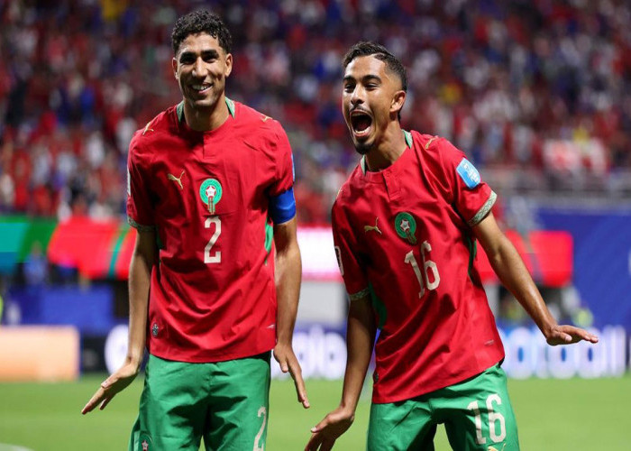Hujan Gol Tercipta di Laga Maroko vs Haiti, Singa Atlas Temani Brasil ke Babak 32 Besar 