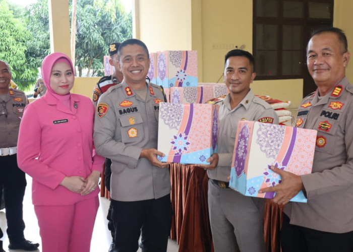 Polres Ogan Ilir Gelar Bazaar Ramadan Polri Presisi 2025 dan Baksos Bhayangkari