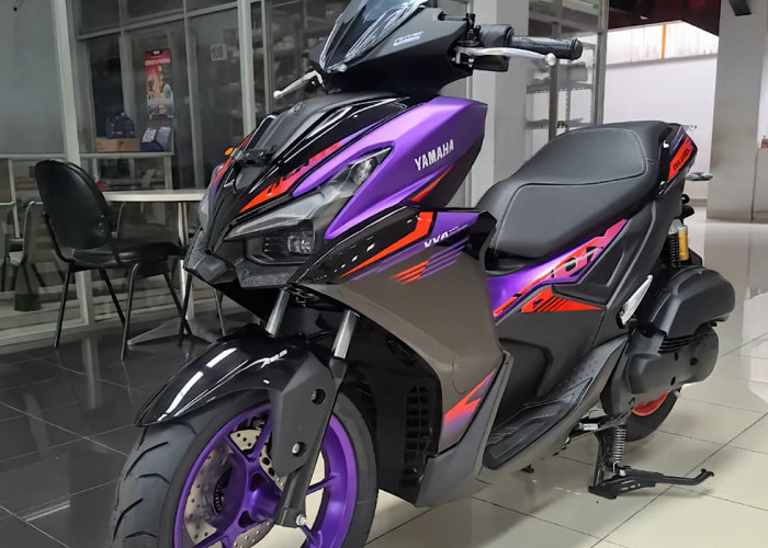 Yamaha Aerox Alpha ABS Cyber City 2026 Tak Perlu di Repaint, Sebab Sudah Ganteng dari Pabrik