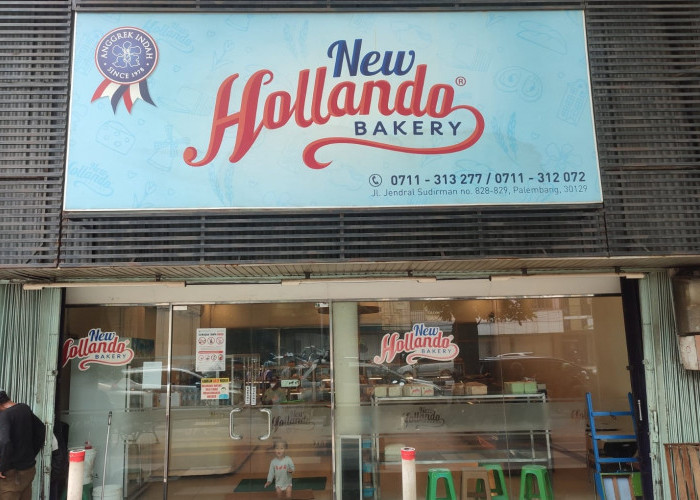 Legendaris di Palembang, New Hollando Bakery Menyediakan Aneka Roti dan Kue 