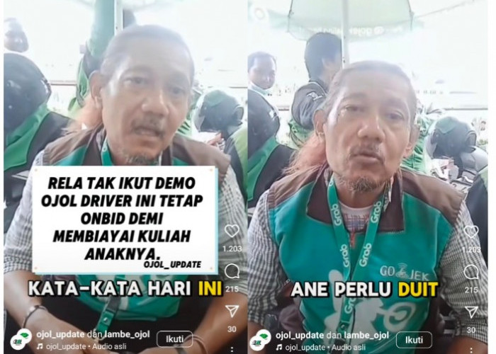 Tak Ikut Demo Serentak, Driver Ojol: 'Gue Perlu Duit Buat Nafkahi Keluarga'