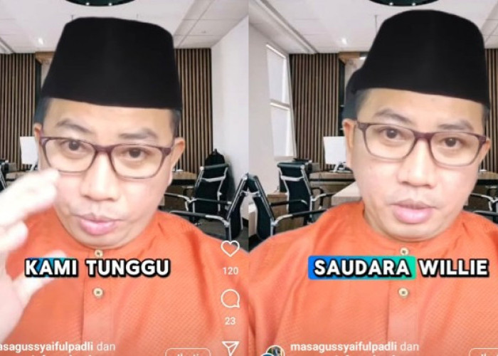 Permintaan Maaf Diragukan, Syaiful Padli Tantang Willie Salim Datang Langsung ke Palembang