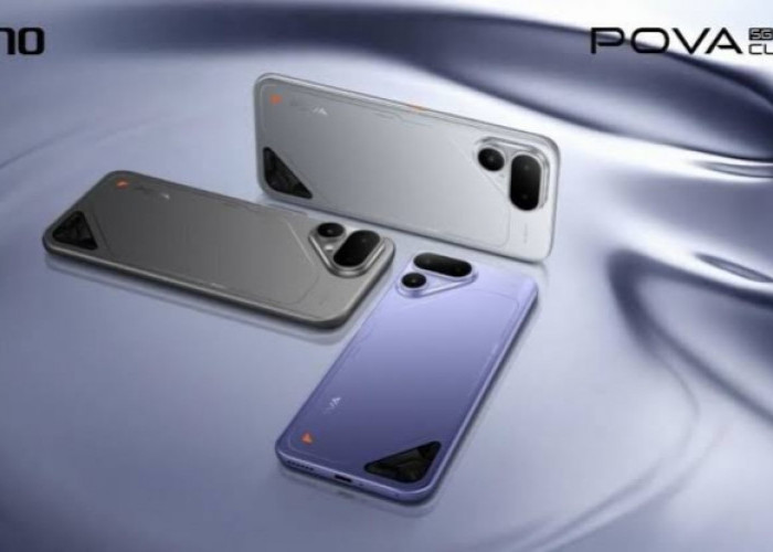 Tecno Pova Curve 2 5G Hadirkan Tampilan Desain Tipis dengan Baterai Super Besar 8000 mAh