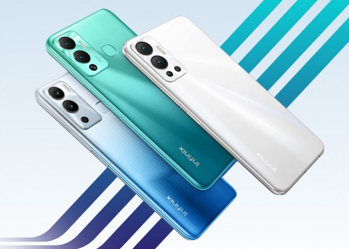 Infinix Hot 12 Play Hadirkan Desain Modern dengan Fitur Fingerprint Sensor