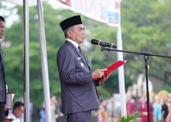 Wabup Ogan Ilir Jadi Inspektur Upacara Peringatan Hari Sumpah Pemuda ke-97 Tahun 2025