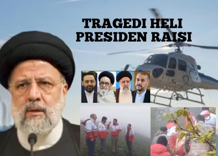 IRAN BERDUKA, Presiden Ebrahim Raisi Tewas Kecelakaan Helikopter, Ini Sosokya 
