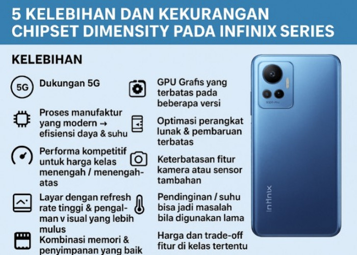 Chipset Dimensity Jadi Andalan Baru Infinix: Kencang, Efisien, tapi Masih Ada Tantangan