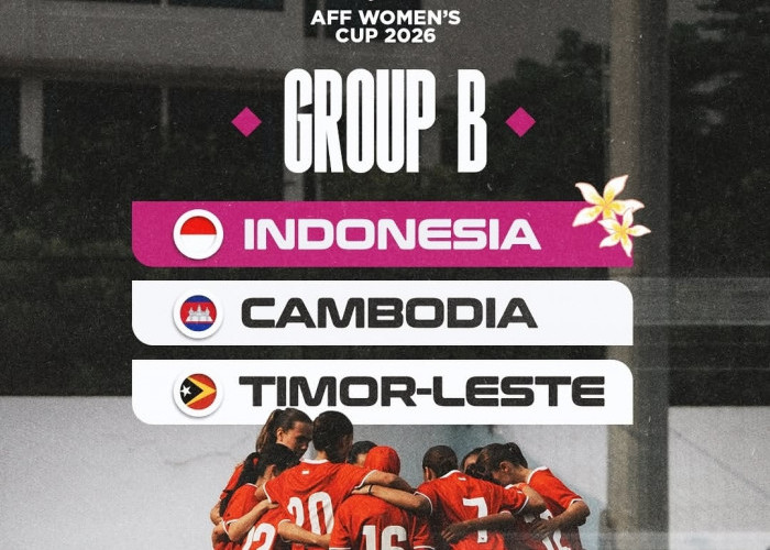 Drawing AFF Women's Cup 2026: Timnas Putri Indonesia Segrup Kamboja dan Timor Leste, Peluang Lolos Terbuka