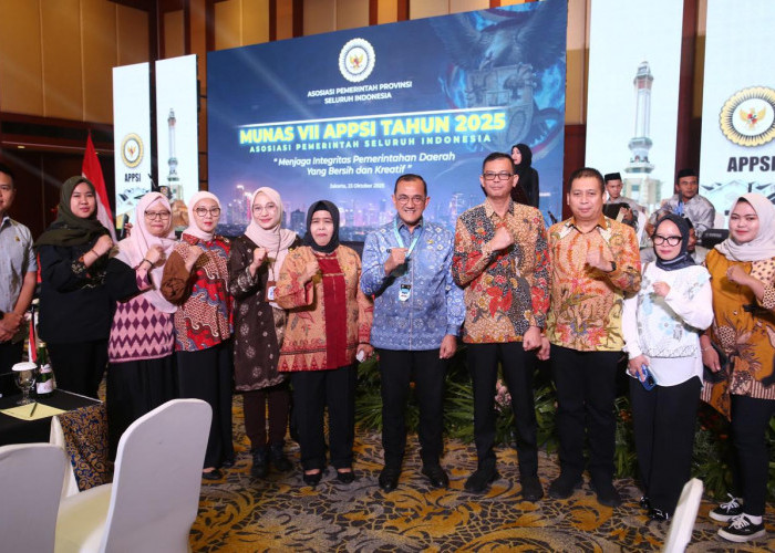 Sumsel Siap Berkontribusi dalam Program Nasional, Sekda Edward Candra Hadiri Munas VII APPSI